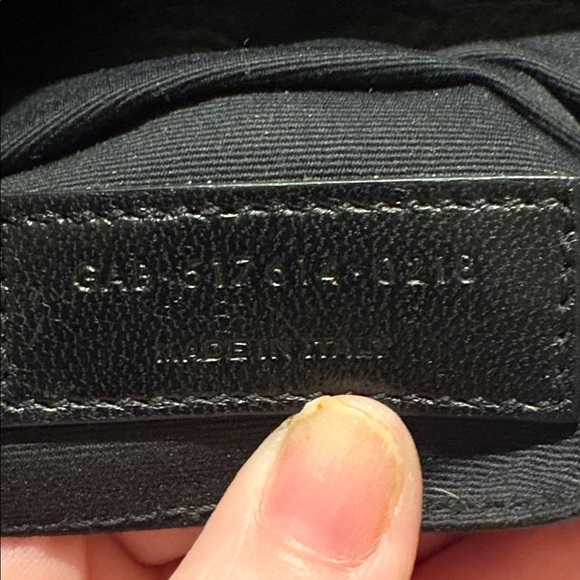 Yves Saint Laurent Black and Gold Shoulder Bag - Picture 16 of 16